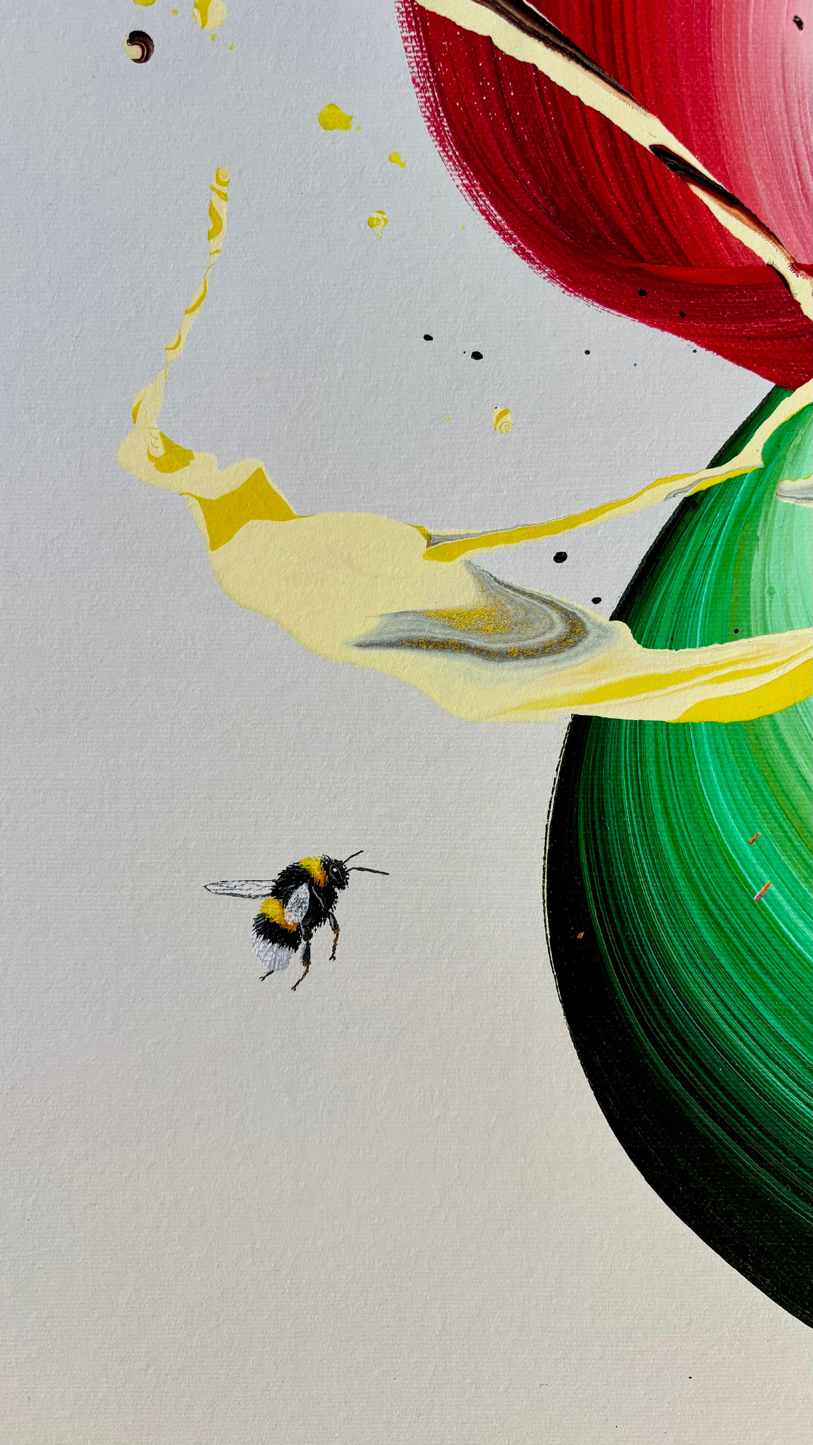 Let it Bee 6 | Paper print