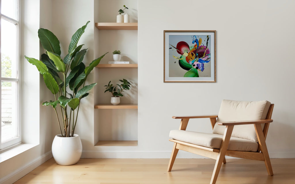 Let it Bee 6 | Paper print