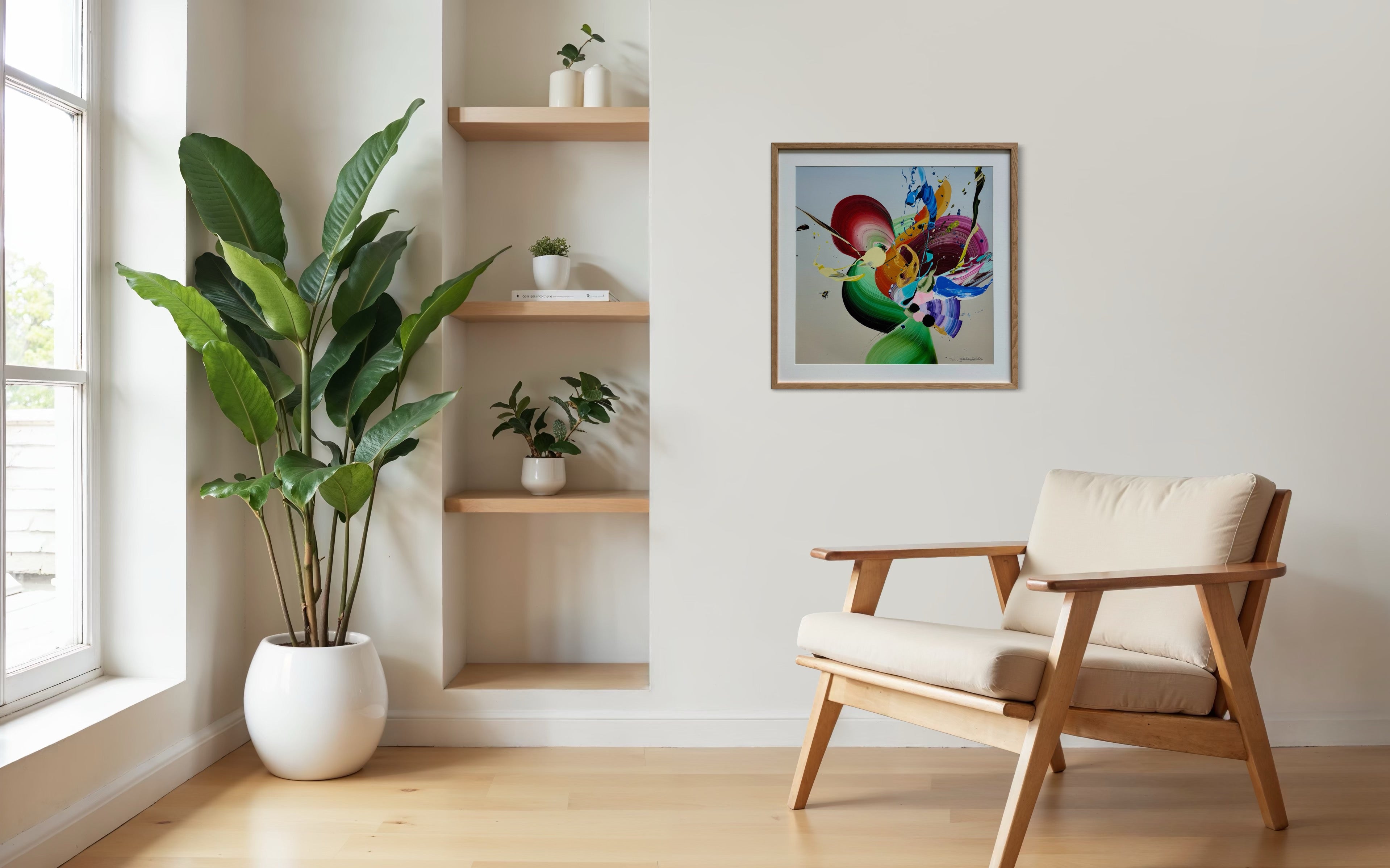 Let it Bee 6 | Paper print