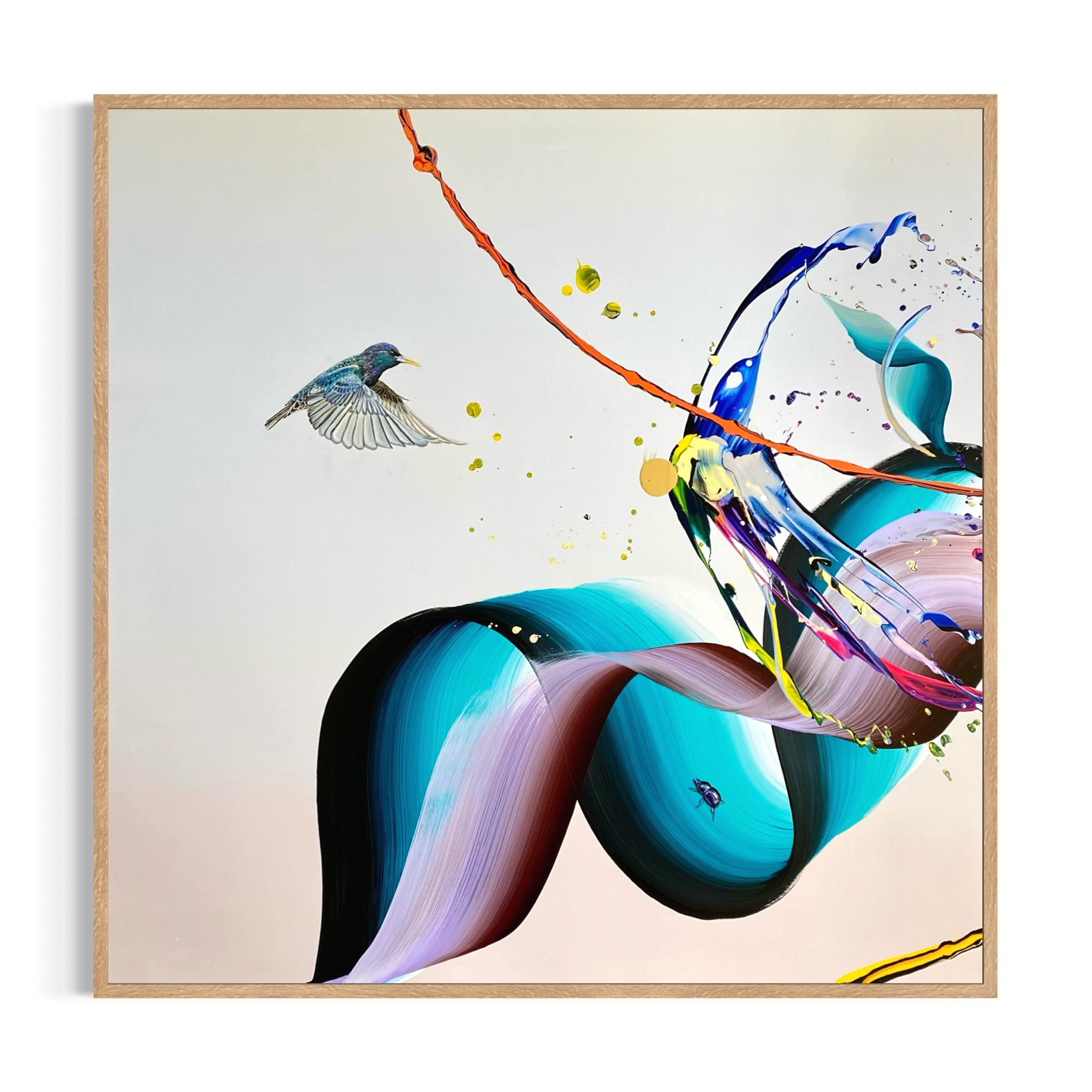 Flying Friends 1 | Papirprint