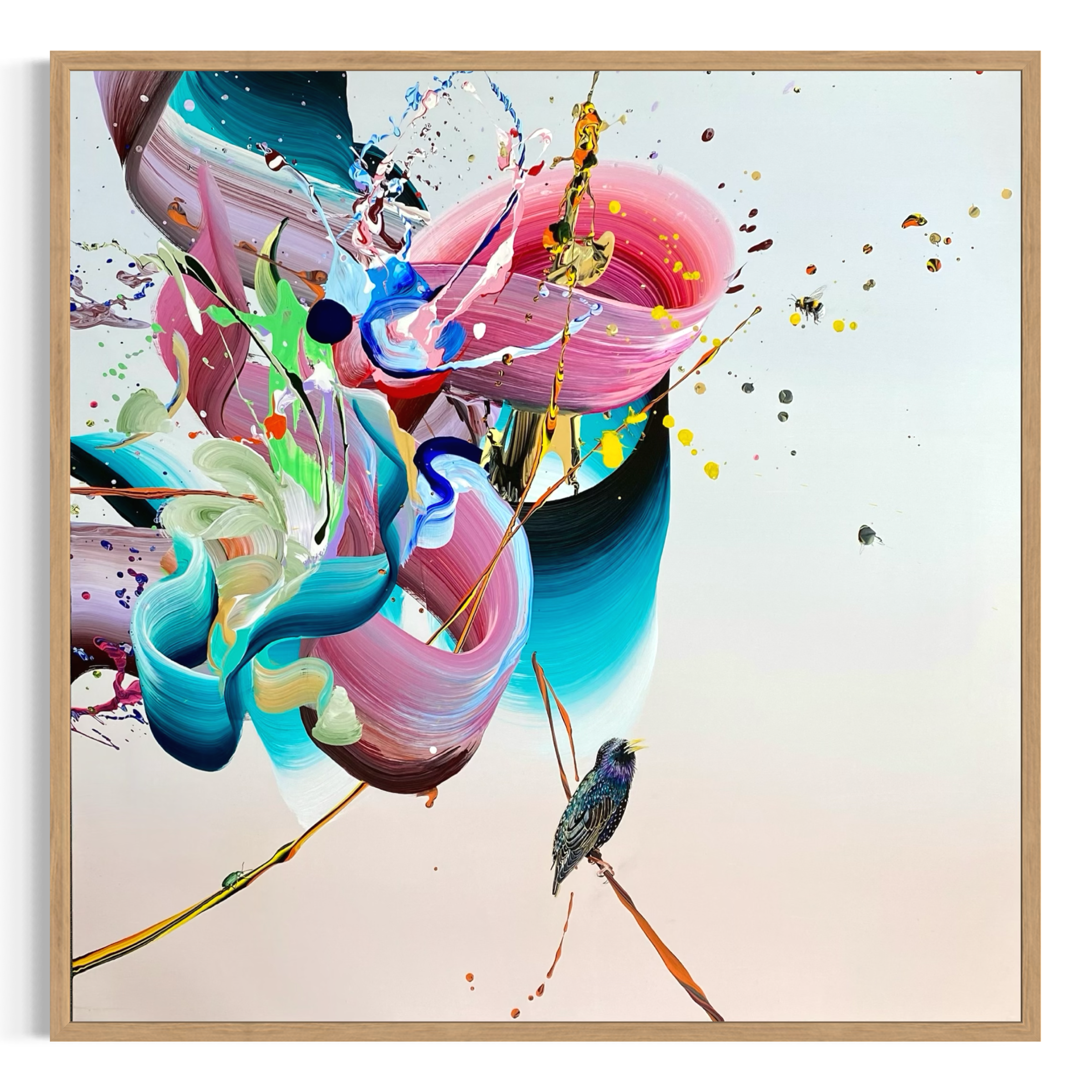 Flying Friends 2 | Akustikprint