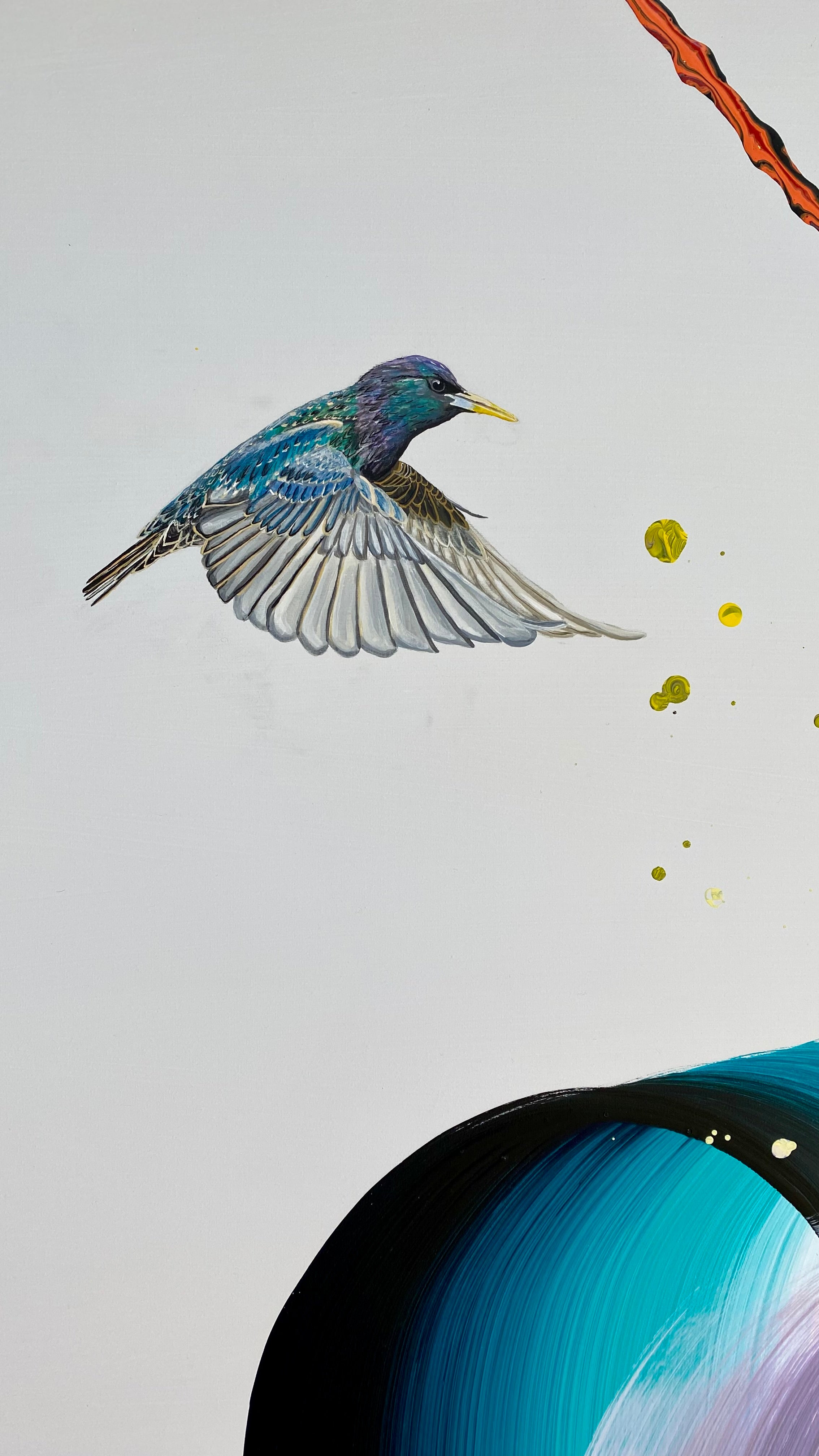 Flying Friends 1 | Papirprint