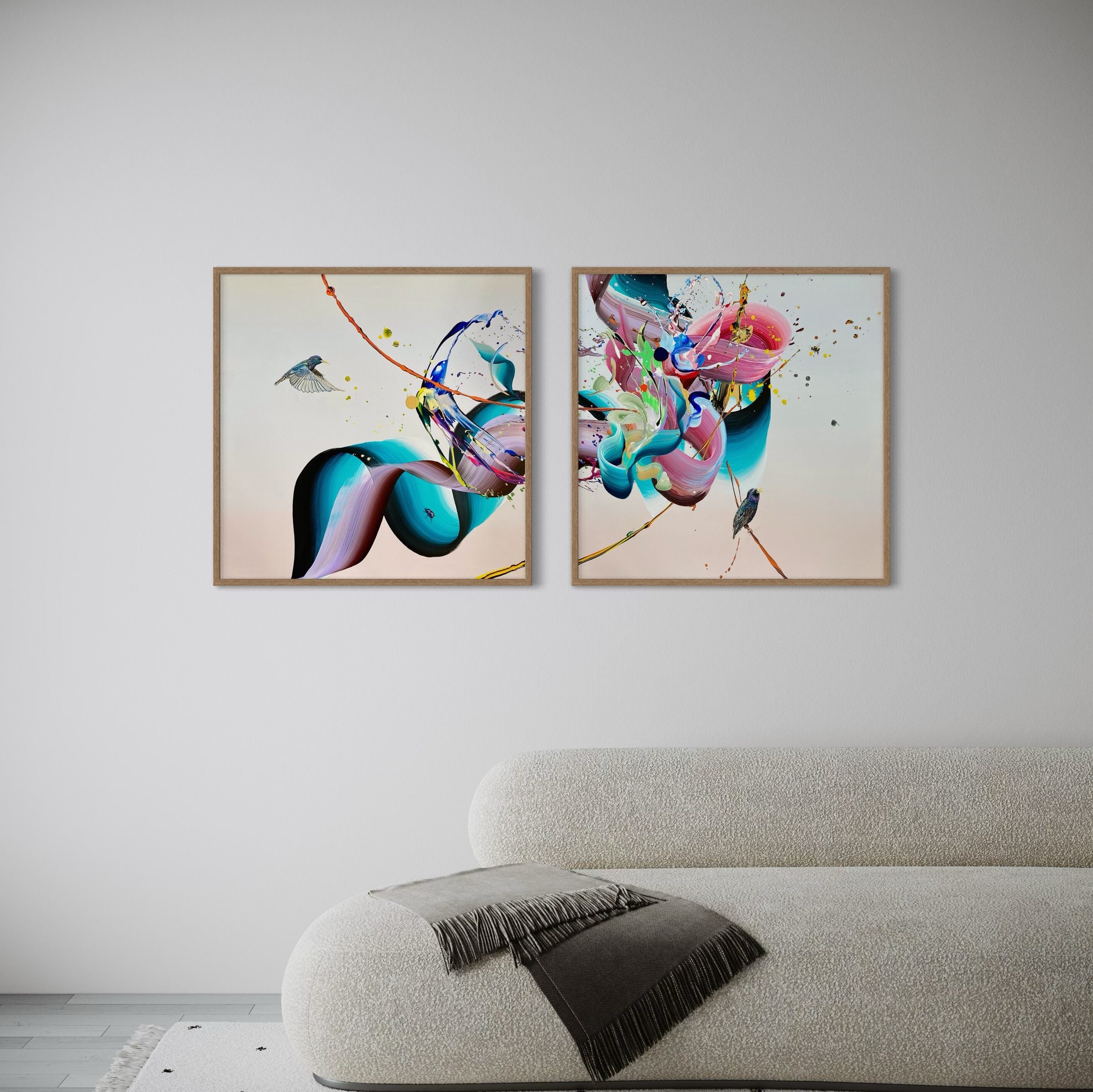 Flying Friends 2 | Papirprint