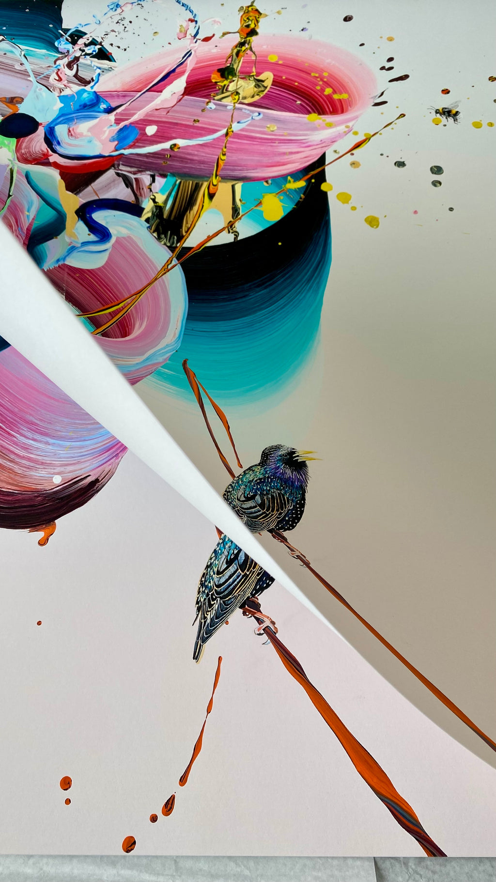 Flying Friends 1 | Papirprint