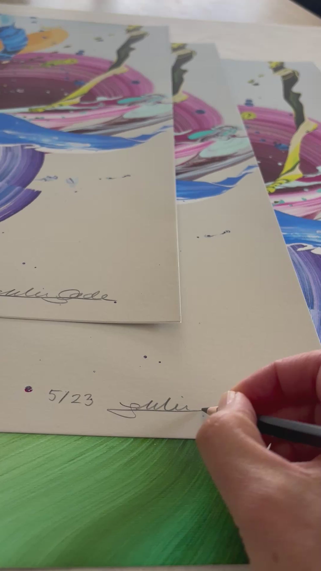 Let it Bee 6 | Paper print